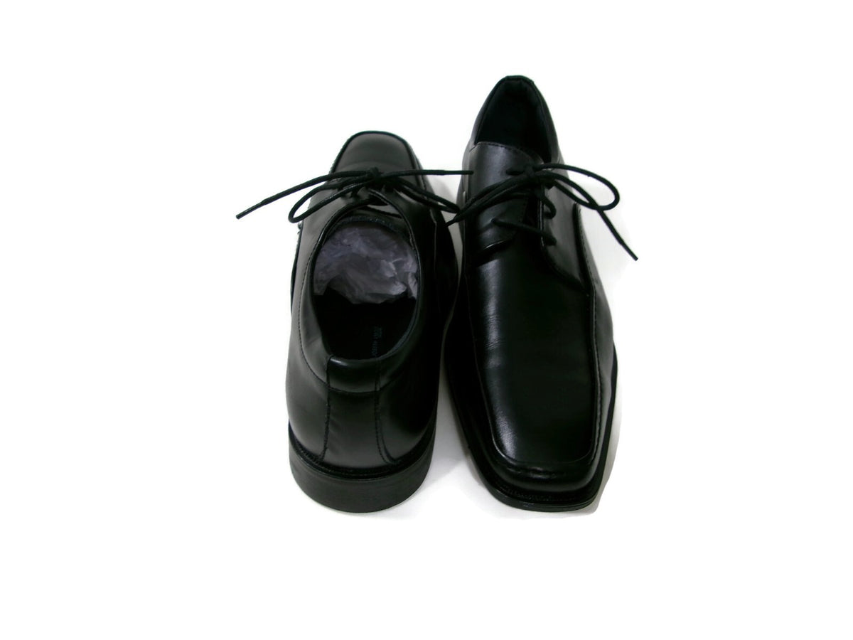 Joseph Abboud Collection Mens Size 11 Black Leather Dress Shoes Oxford Lace Up