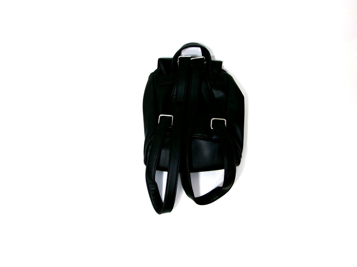 Wild Fable Womens Mini Drawstring Backpack Handbag Purse Black w/ Pockets