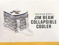 JIM BEAM Collapsible Cooler 6X6X6 Promo Collector Piece