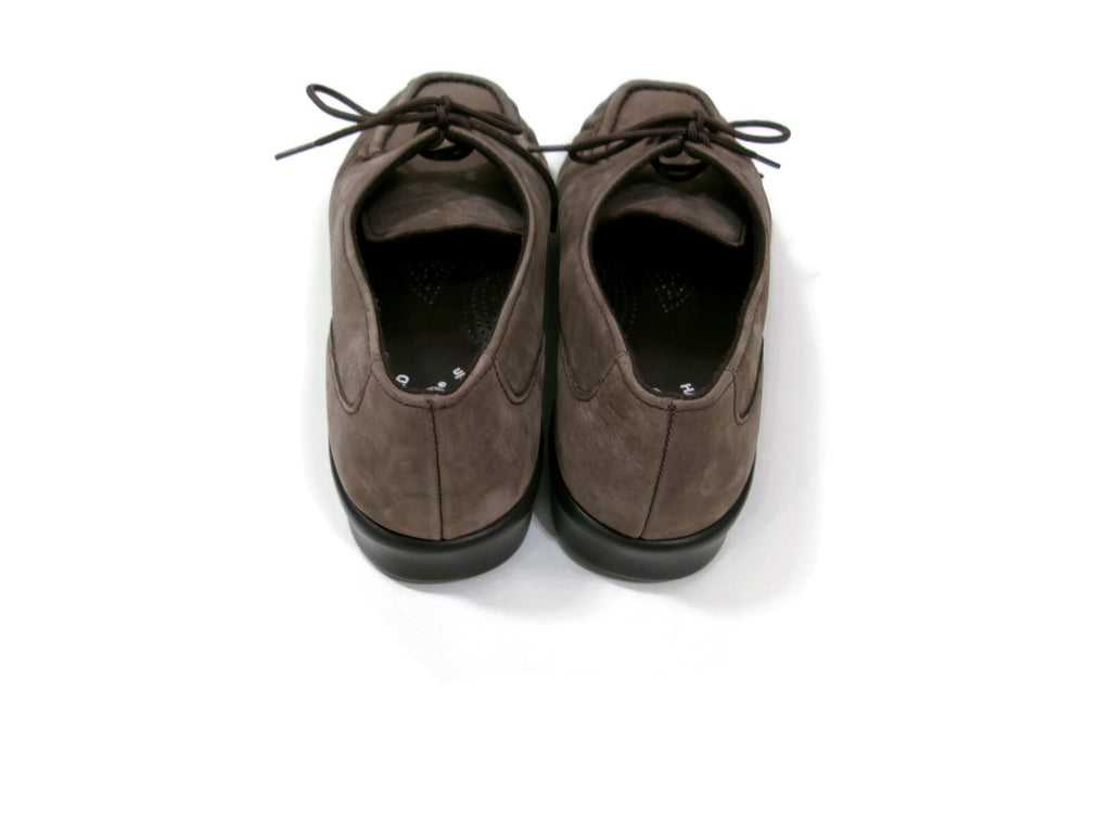 SAS Womens Hand Crafted Comfort Leather Moccasiins Taupe Brown Shoes Size 6.5 W