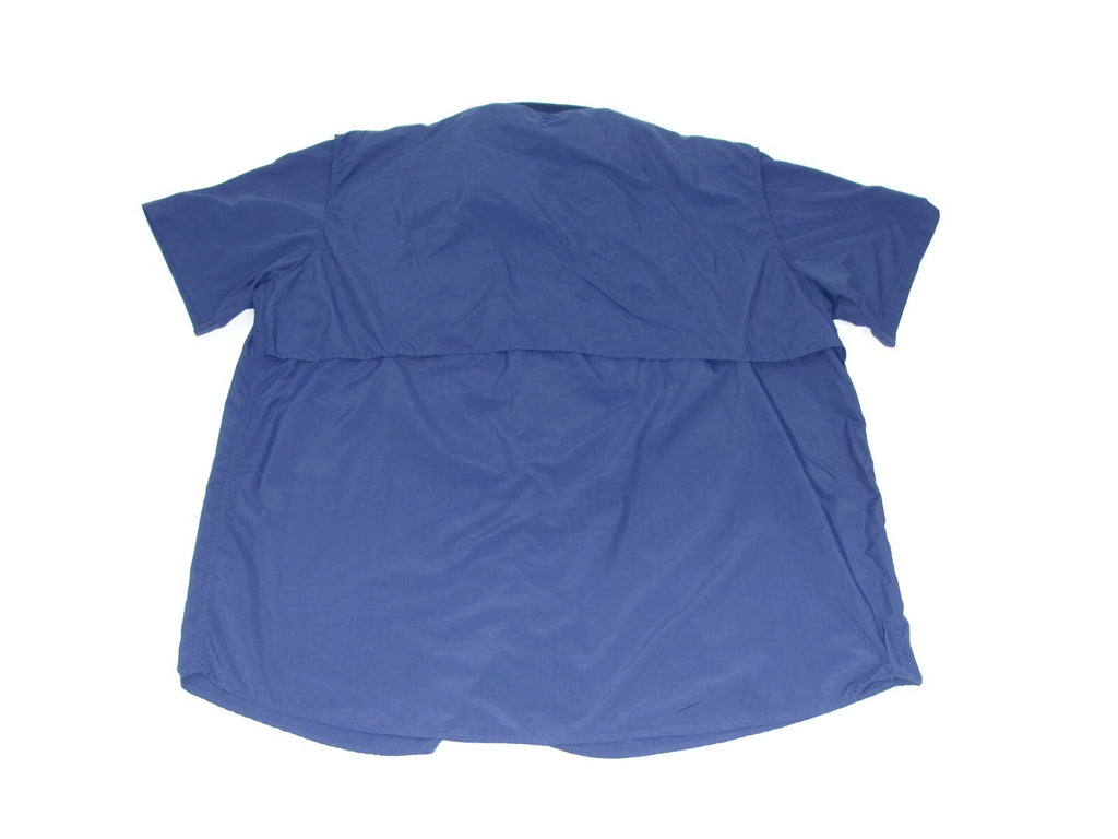 Magellan Outdoors Mens Fish Gear BLUE Shirt  Relaxed Moisture Wicking Size 3XL