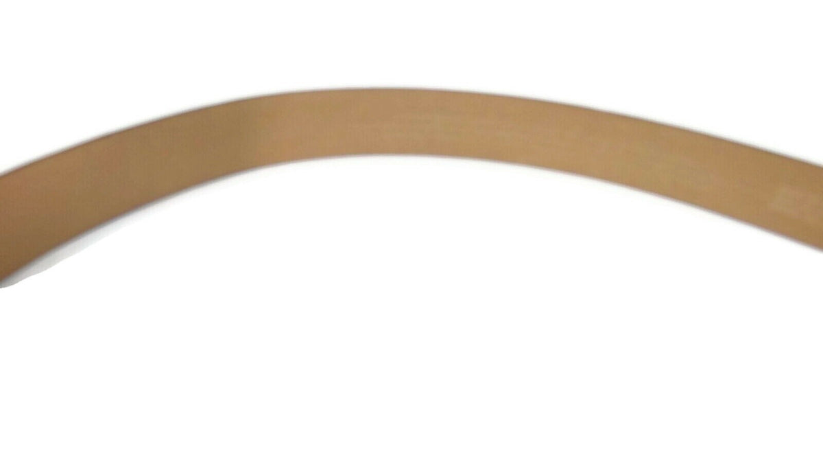 LIZ CLAIBORNE Womens BROWN Croc embossed Genuine Top Grain Cowhide Belt Medium