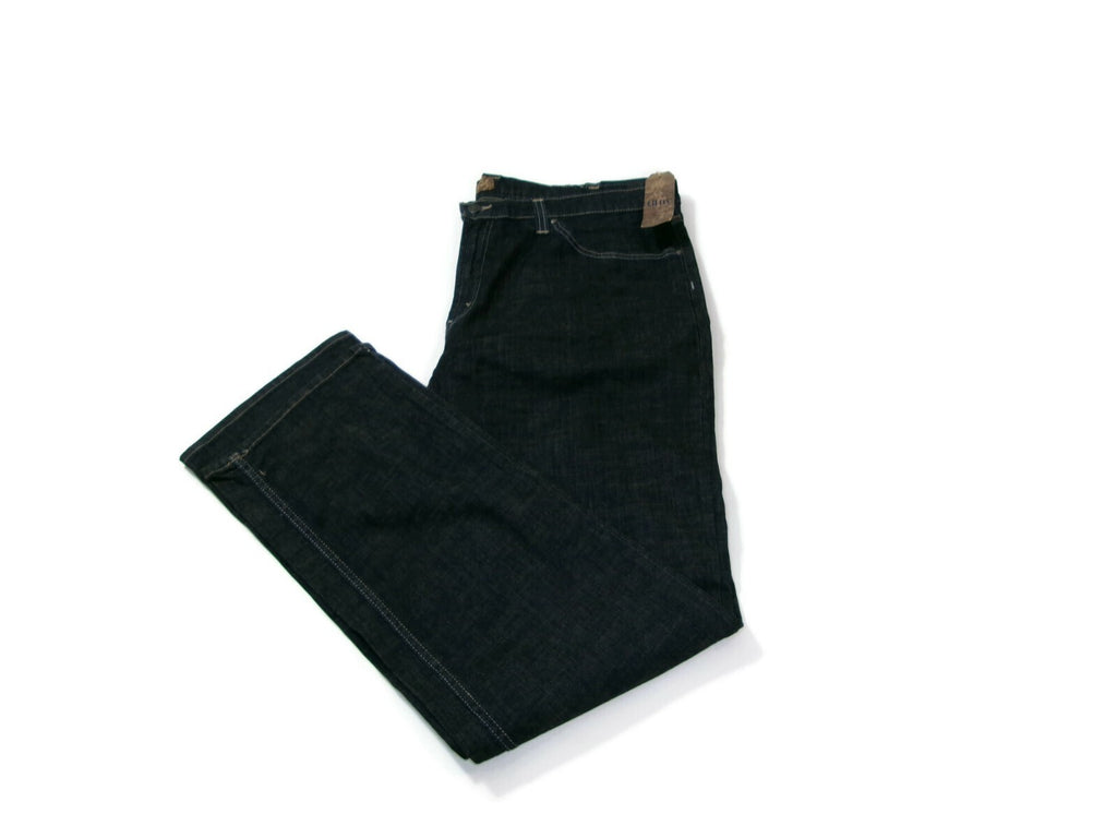 Mens BLUE Pronto Uomo Dark Blue Denim Jeans Pants Size 42 X 36 NWT Old Stock $69