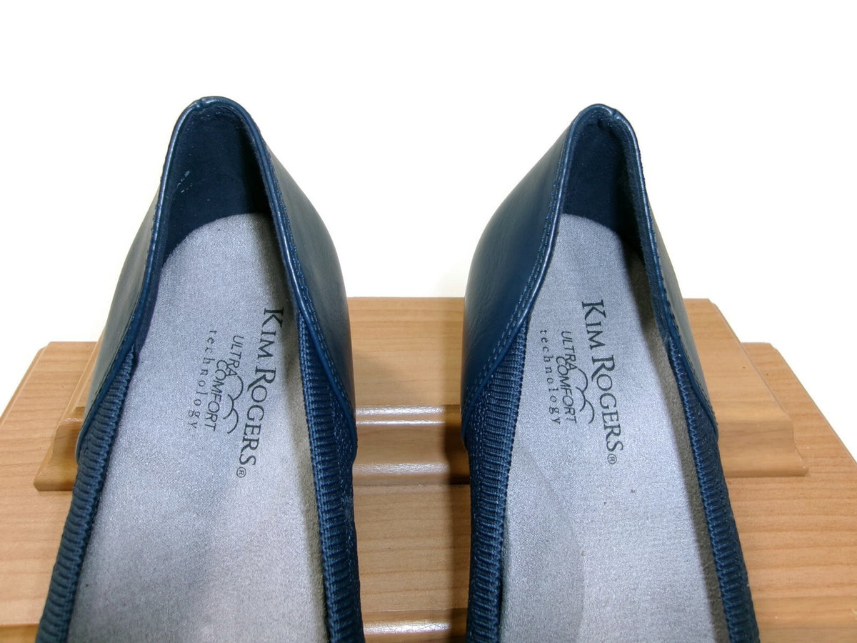 Kim Rogers Shoes Size 9 M  Wedge Ultra Comfort Technology Navy Blue Maddie