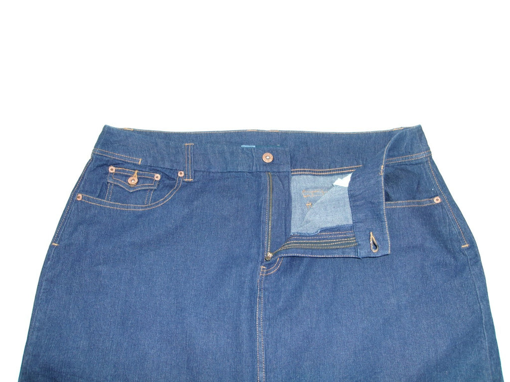 Womens AVENUE BLUES Long Denim Jean Skirt Plus size 20 Stretch to Fabric