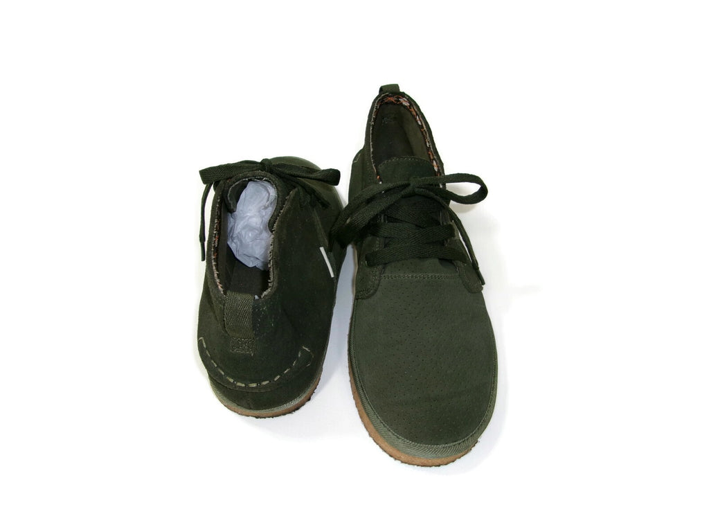 PHAT FARM Pipeline Perforated Olive Green Mens Shoes  Boots Size 10 M Suede