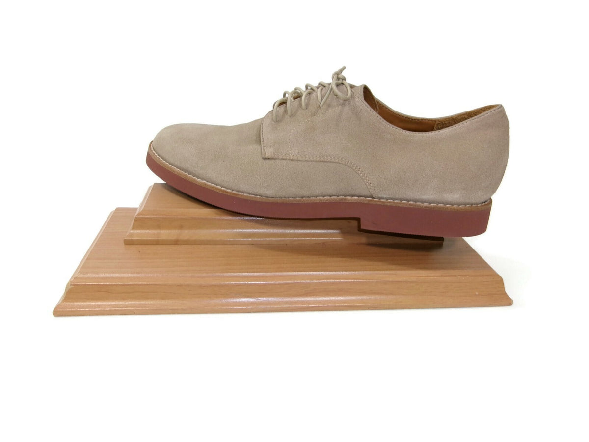 J. Crew Mens Amputee ONE SINGLE LEFT SHOE ONLY Taupe Beige Suede Oxford Size 12