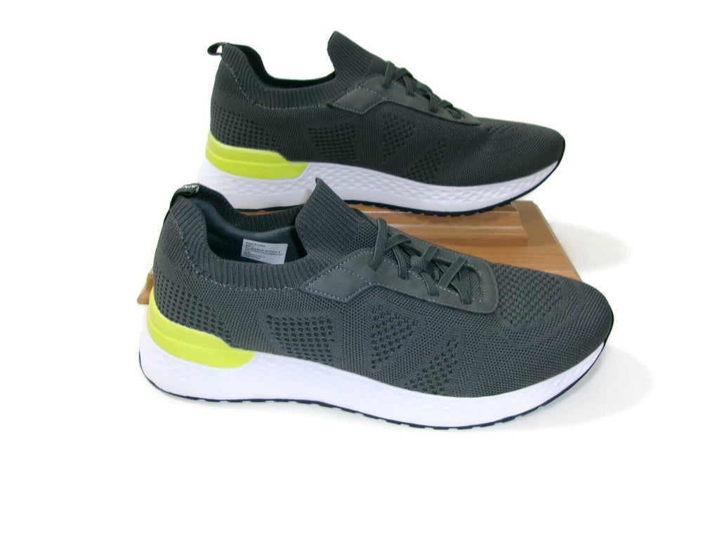 Crane Mens Sneakers Size 11 Memory Foam Athletic Cross Trainers Gray Shoes