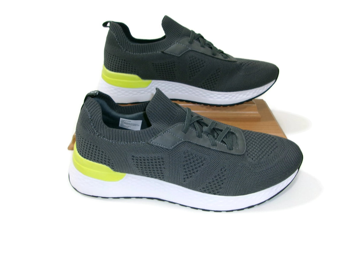 Crane Mens Sneakers Size 11 Memory Foam Athletic Cross Trainers Gray Shoes