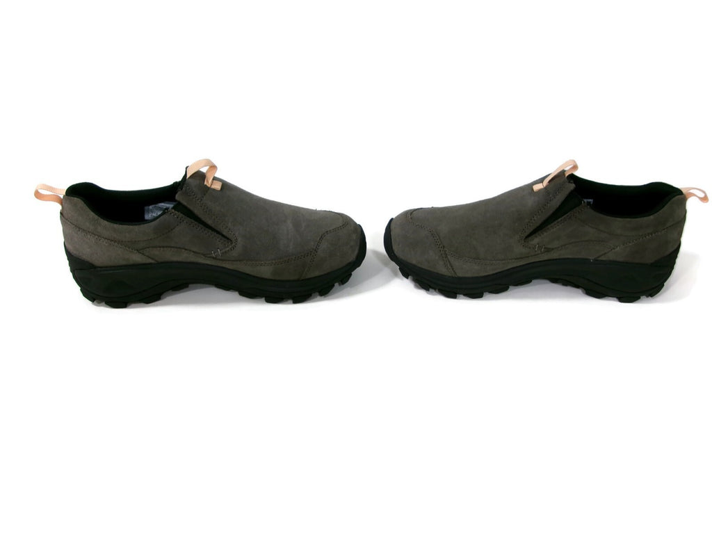 Merrell Womens Nessa Slip On Sneakers Shoes Size 11 Gray Suede Rugged Grip Sole