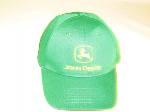 JOHN DEERE Green Adjustable Cap Hat Snapback Baseball Authentic
