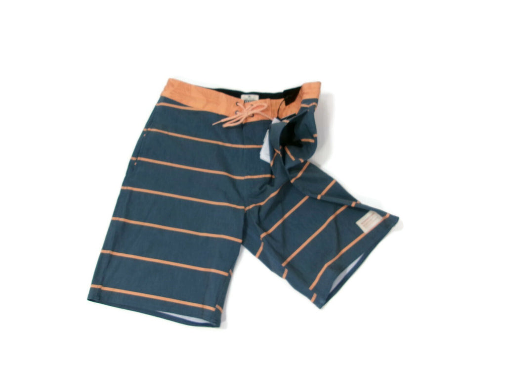 RIP CURL Mens LAYDAYS Lifestyle Board Shorts Orange Muted Green Size 29 NWT $59