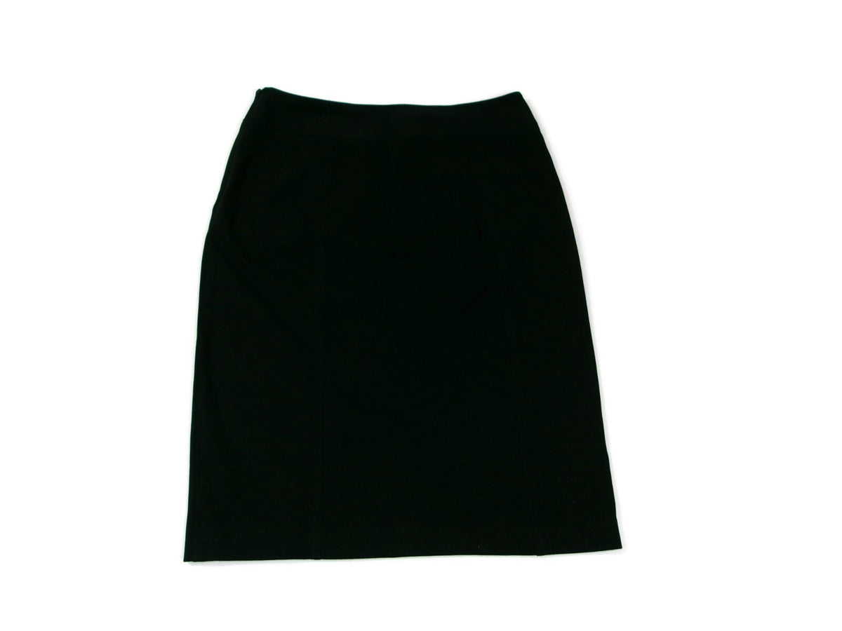 Ann Taylor Womens Black Knit Stretch Career Work Skirt Size 6