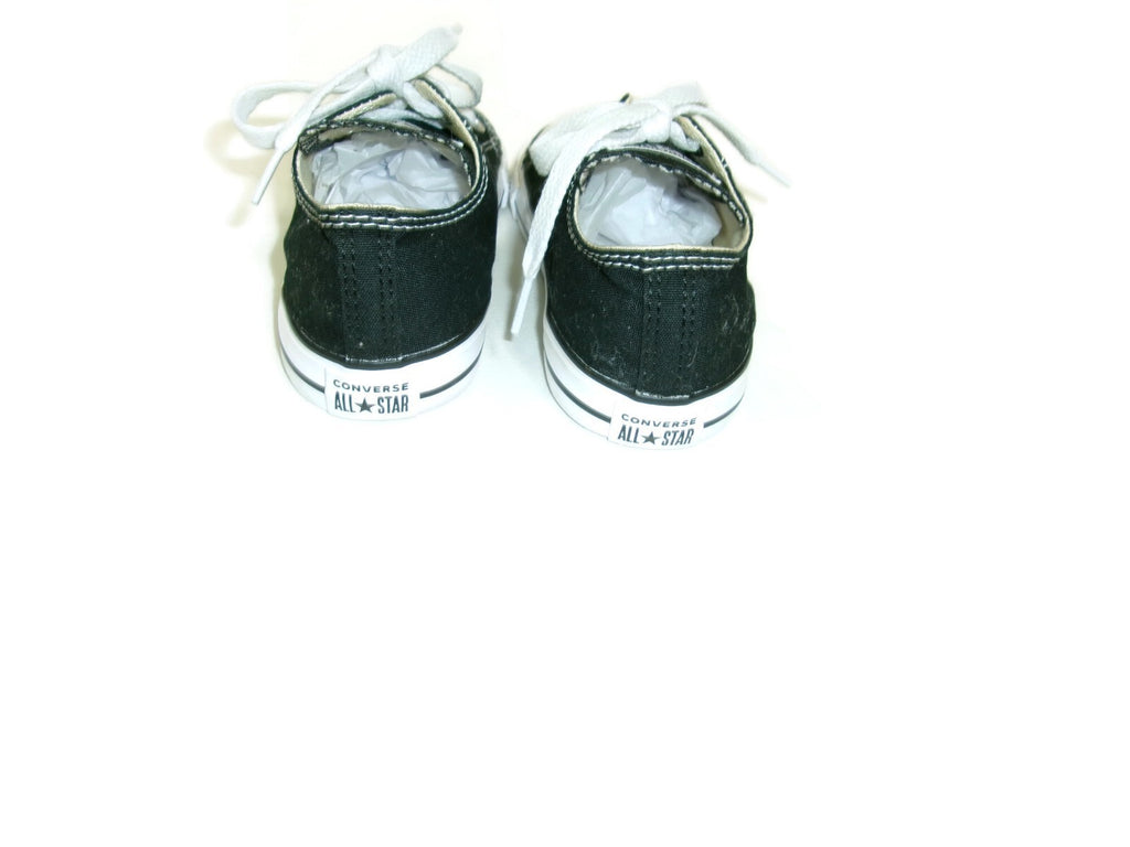 Unisex Boys Girls Black Chuck Taylor Converse All Star Sneakers Shoes Size 10