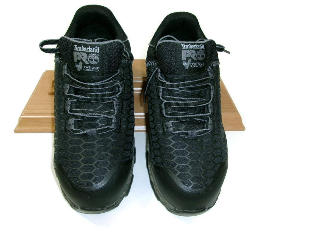 Timberland PRO Womens Black  Powertrain Sport Alloy Toe Work Shoes Size 8 M