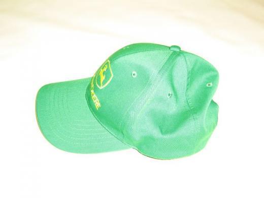 JOHN DEERE Green Adjustable Cap Hat Snapback Baseball Authentic