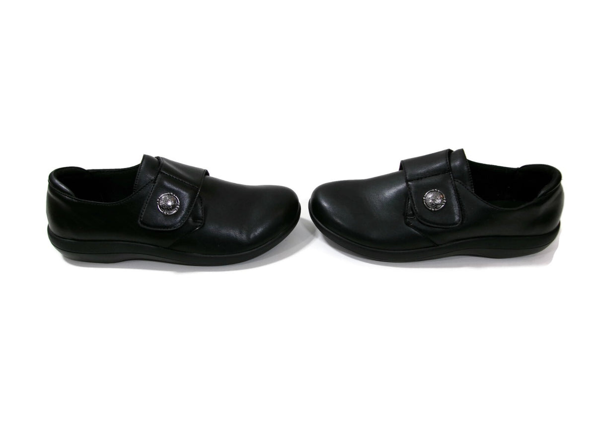 Alegria Black Spring Monk Strap Slip On Clogs Shoes Size US 9 /9.5  EU 40