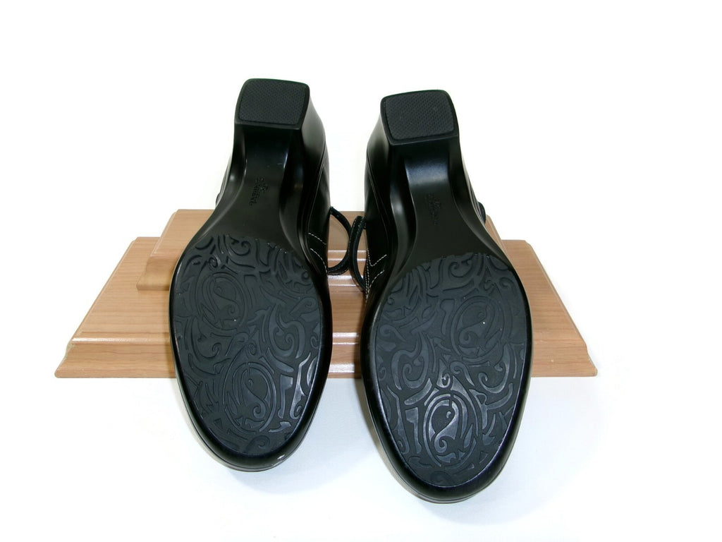 Dr. Comfort Womens Shoes Size 9.5 W Carmen Diabetic Black Leather Mary Jane
