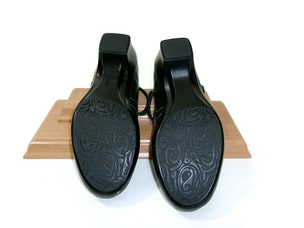 Dr. Comfort Womens Shoes Size 9.5 W Carmen Diabetic Black Leather Mary Jane
