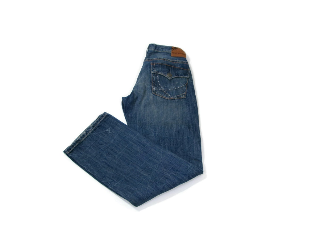 Limited Edition Twenty Xtreme 20X Mens Distressed Jeans Pants Relaxed  32 X 34