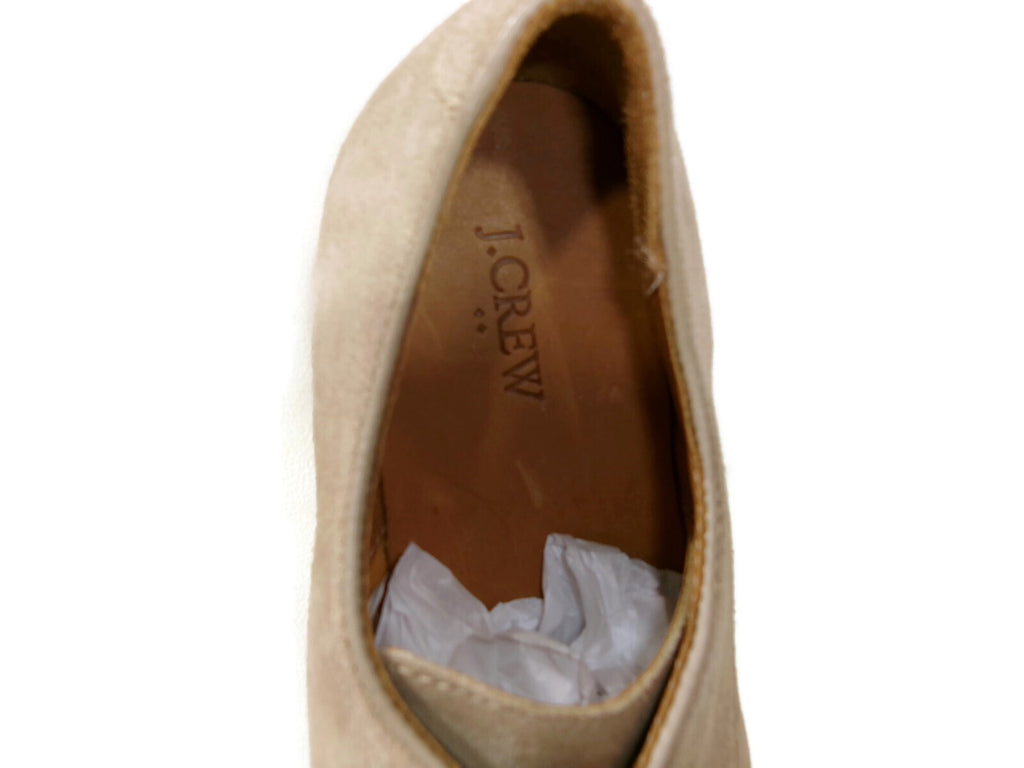 J. Crew Mens Amputee ONE SINGLE LEFT SHOE ONLY Taupe Beige Suede Oxford Size 11