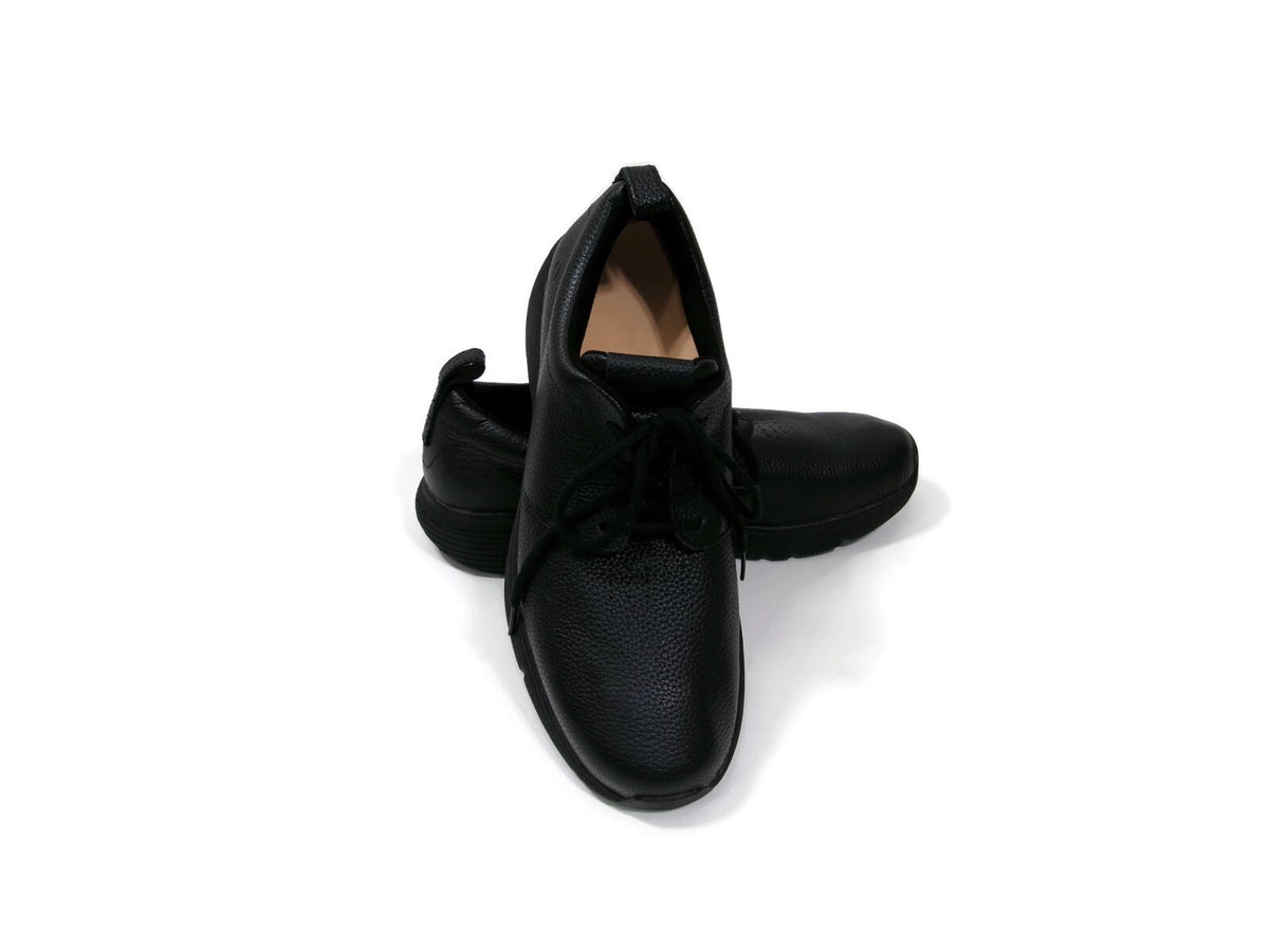 Dr. Comfort Roger  Mens  Orthopedic Black Leather Shoes Midnight Size 14 M