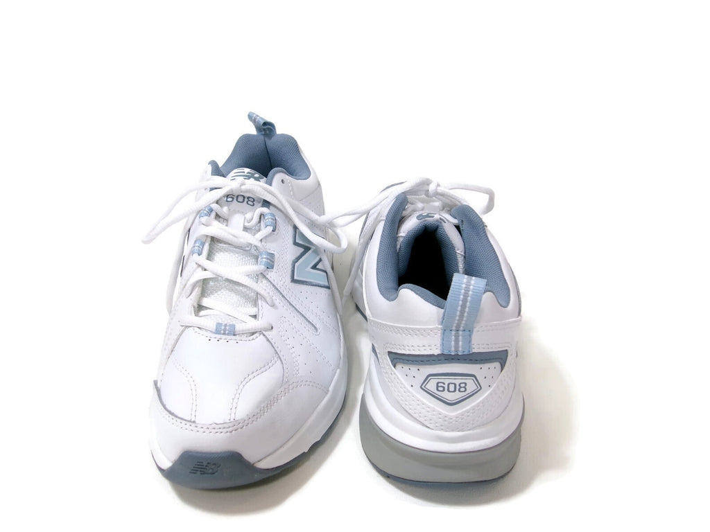 Mens Size 8 Womens Size 9.5 D NEW BALANCE 608 Athletic Sneakers Shoes Blue/White