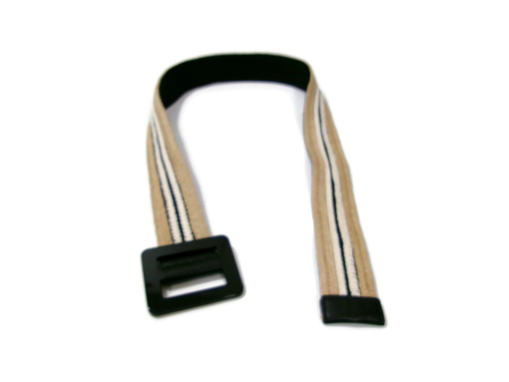 Banana Republic Womens Braided Rafia Style Belt Wheat Black Cream Size S Small