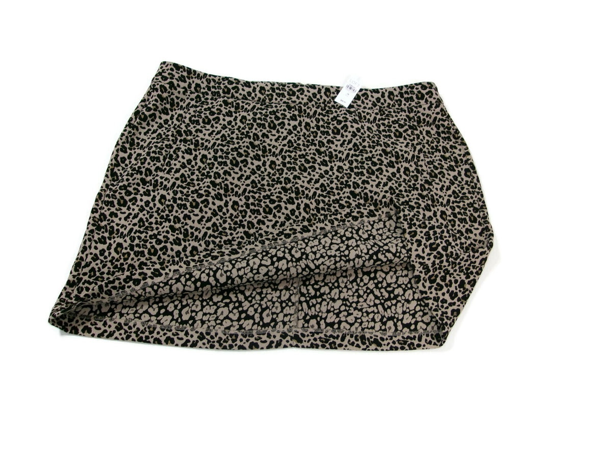 Loft Womens Career Work Skirt Plus Size 24 Beautiful Leopard Print RT. 69.50 New