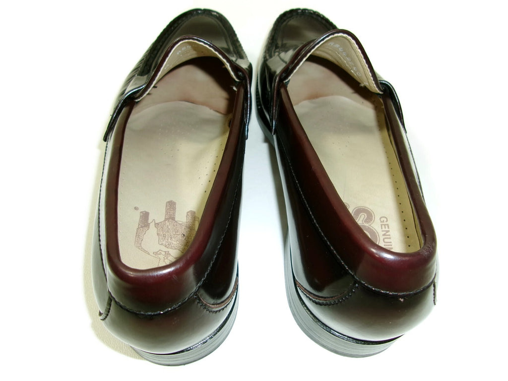 SAS Mens Classic Leather Penny Loafers Shoes Size 7 M Brownish Cordovan  Slip On