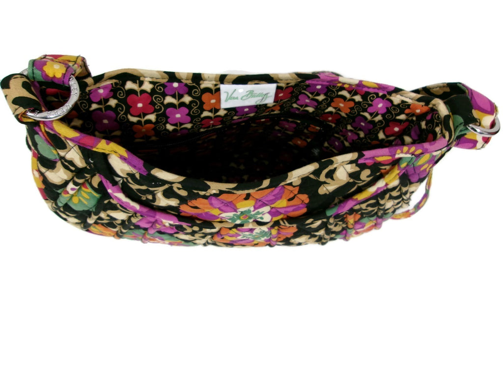 Vera Bradley Suzani Multi Colored Quilted Large  Womens Bag Purse Handbag 13"