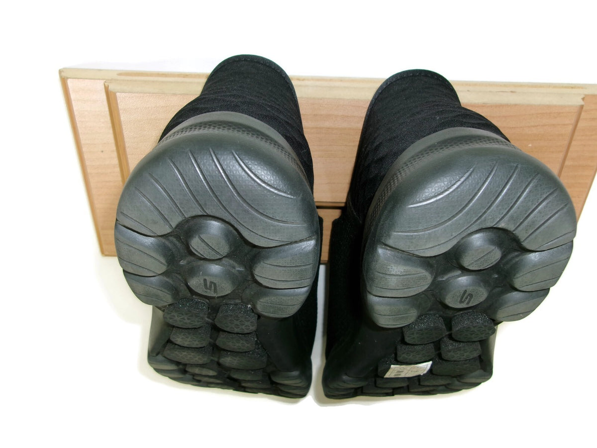 Skechers Mens Black Hands Free Slip Ins Ons Go Walk Shoes Black Meshs Size 11