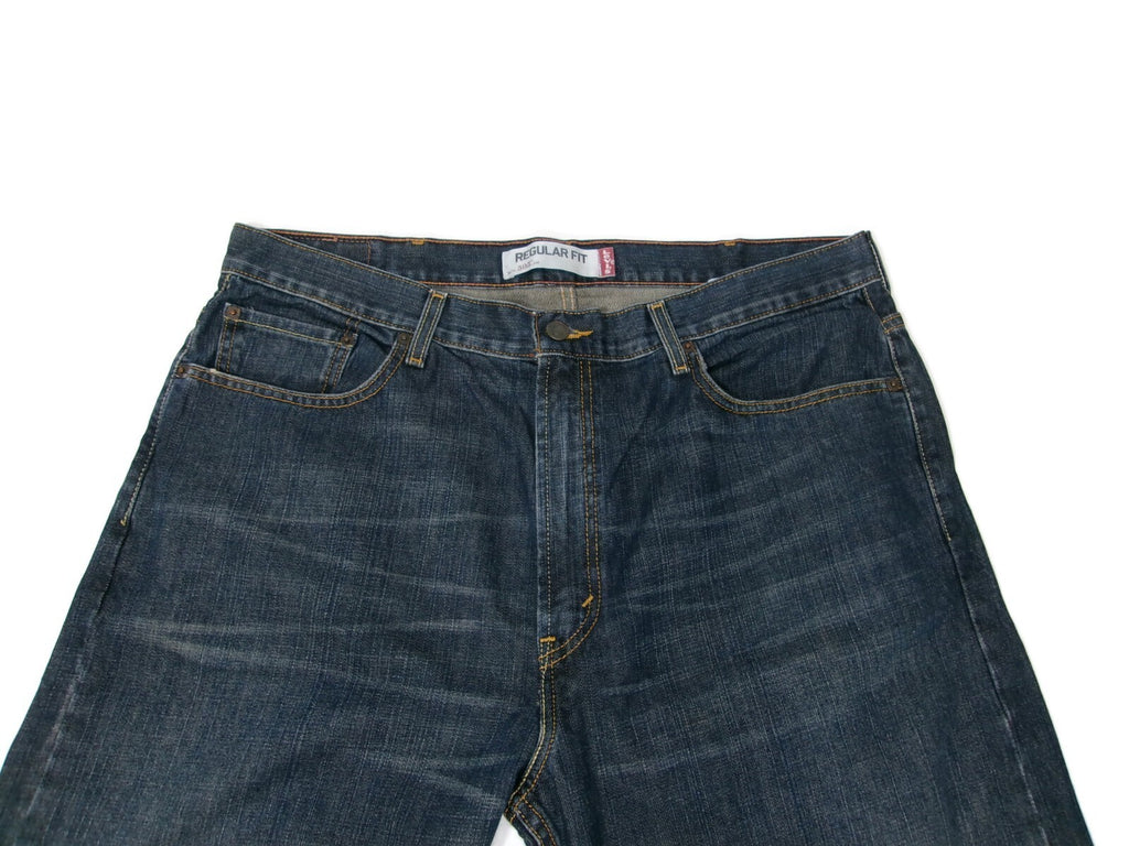 Levi Strauss & CO Mens Distressed Original Rivited  505 Jeans Pants Size 40X32