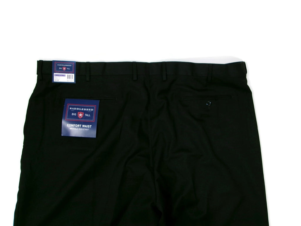 SADDLEBRED Mens Big & Tall  Pants Slacks Comfort Waist Size 48 X 34 L NWT $72