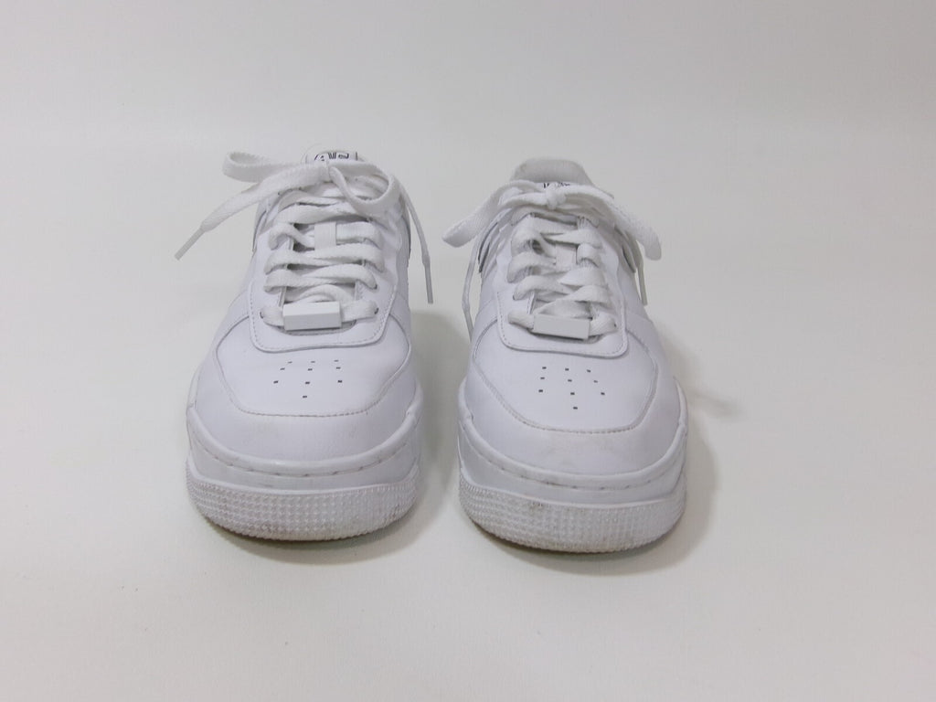 Womens Nike AirForce 1 AF1 Pixel Tripple White-BLACK-SAIL WOMENS US SIZE 8.5