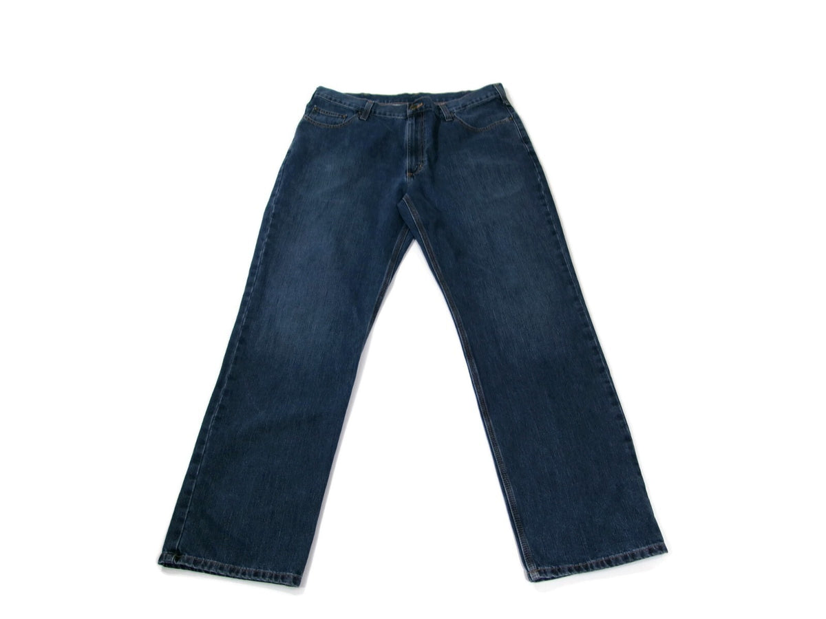 Carhartt Mens Denim Jeans Pants Relaxed Fit Size 40 X 34